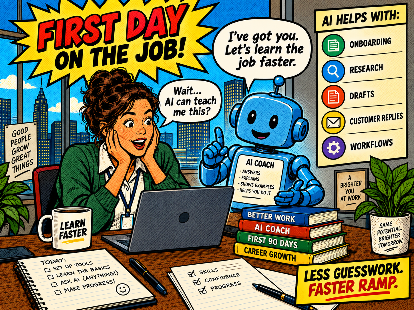 AI is good for entry-level workers, actually
