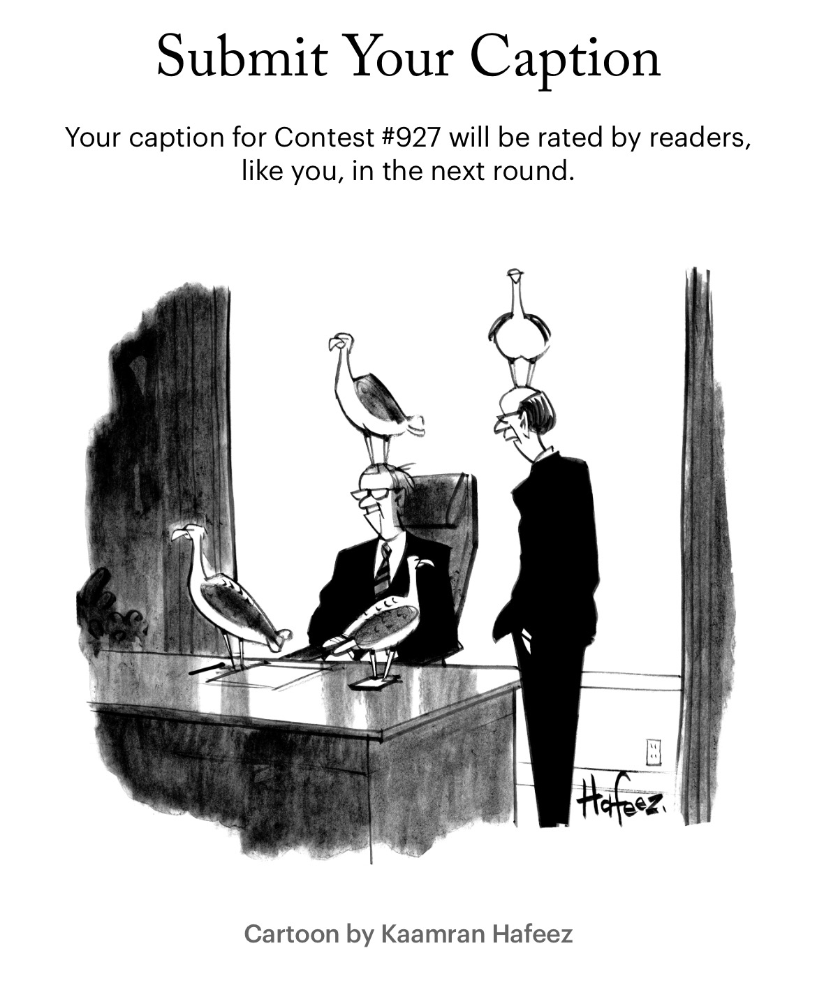 How to Come Up With a Caption Contest Cartoon