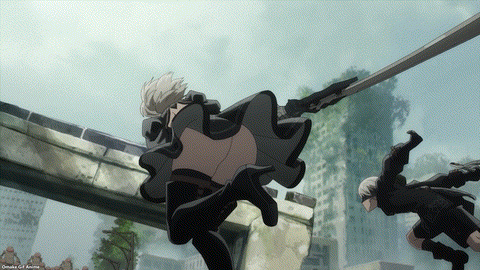 NieR Automata Ver1.1a - Episode 13 - 2B Rushes at Machines