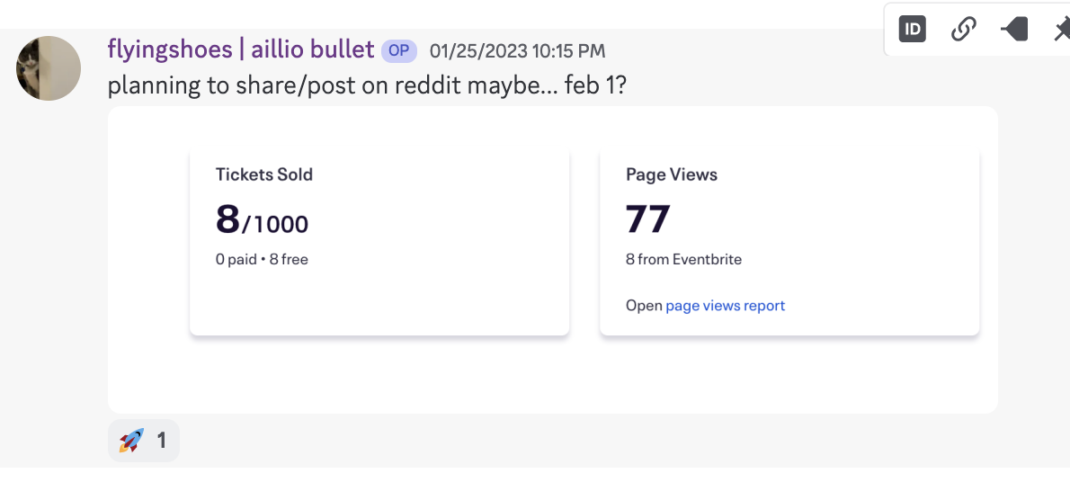 Early sign-up updates