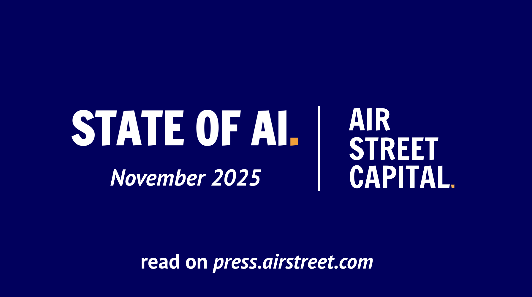 State of AI: November 2025 newsletter