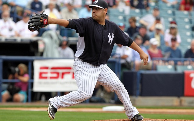 MLB: Spring Training-Boston Red Sox at New York Yankees