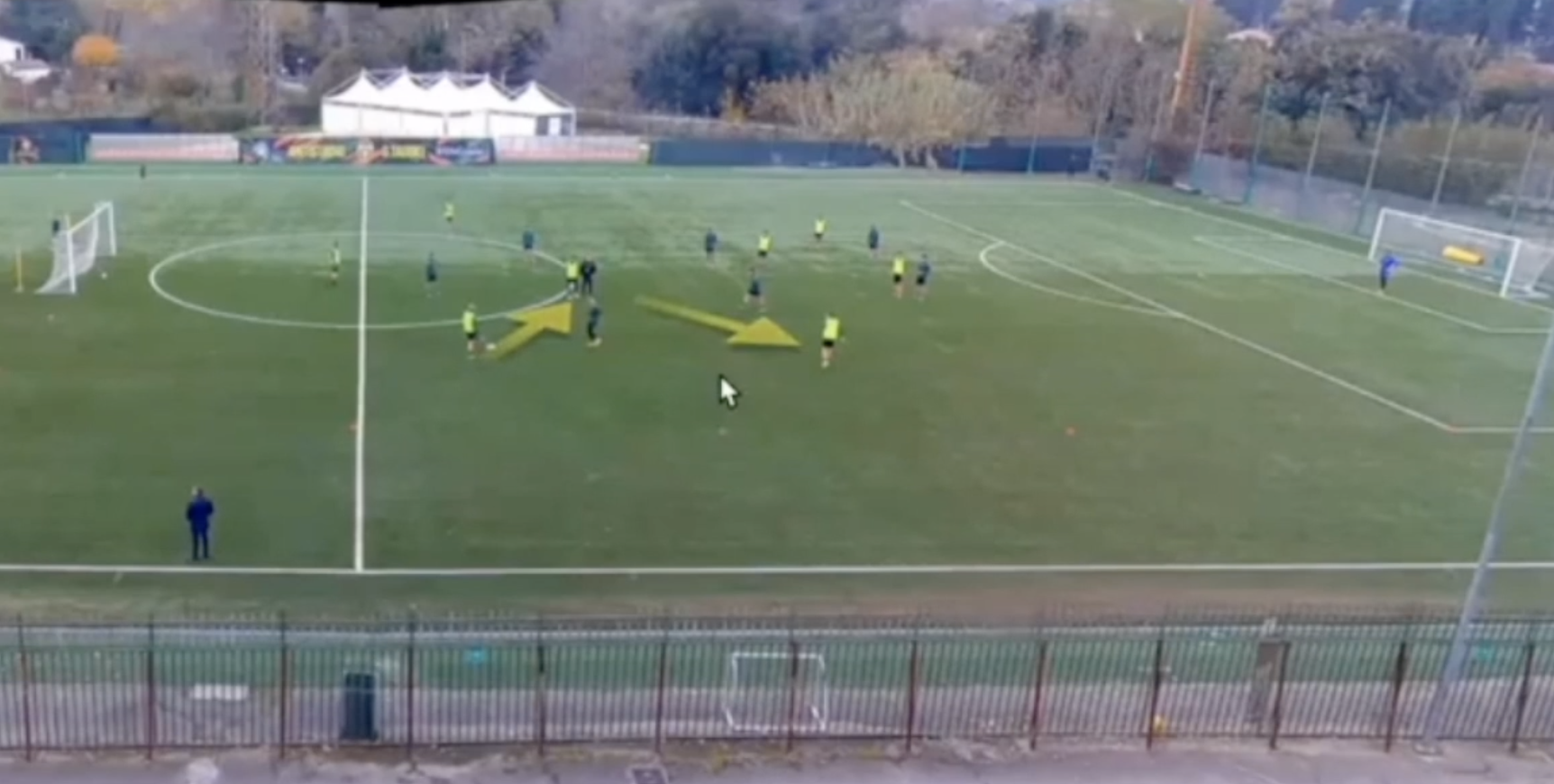 Allenare il terzo uomo, analisi video di una squadra di serie B