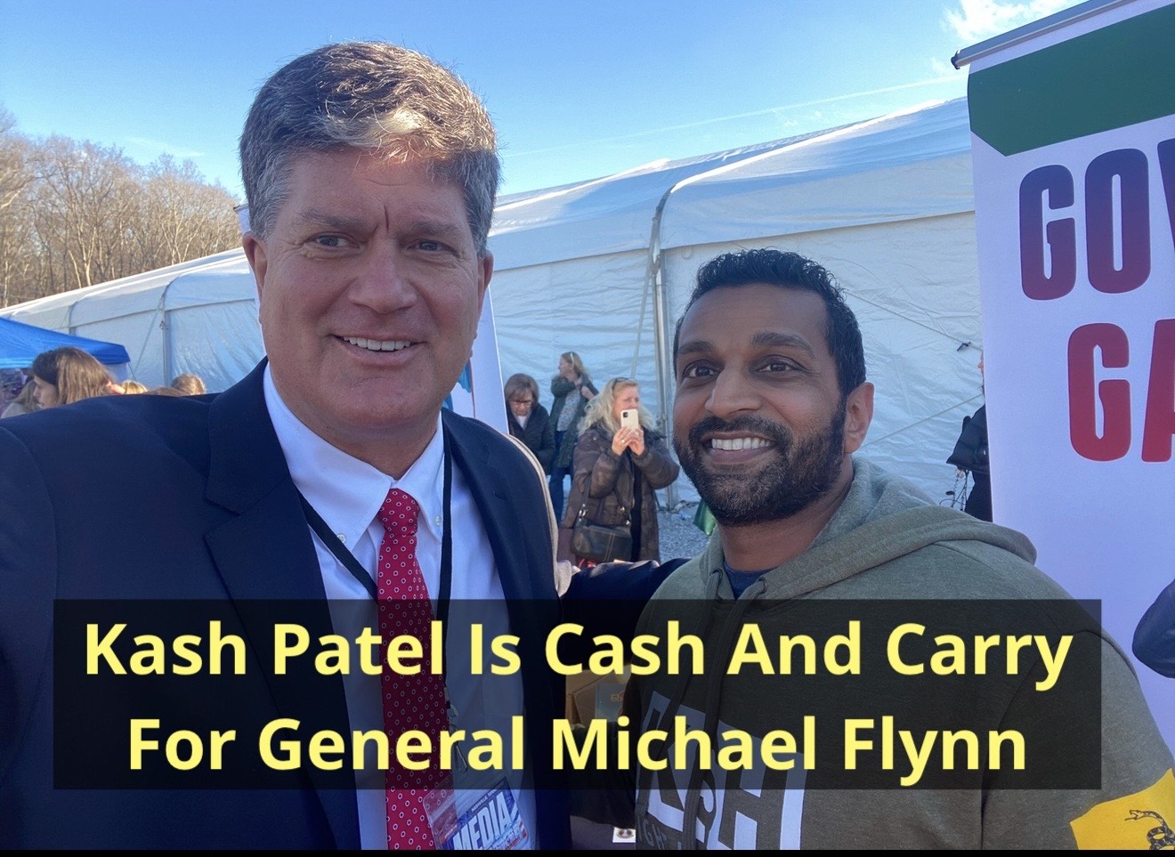Kash Patel Is Cash And Carry For Mike Flynn