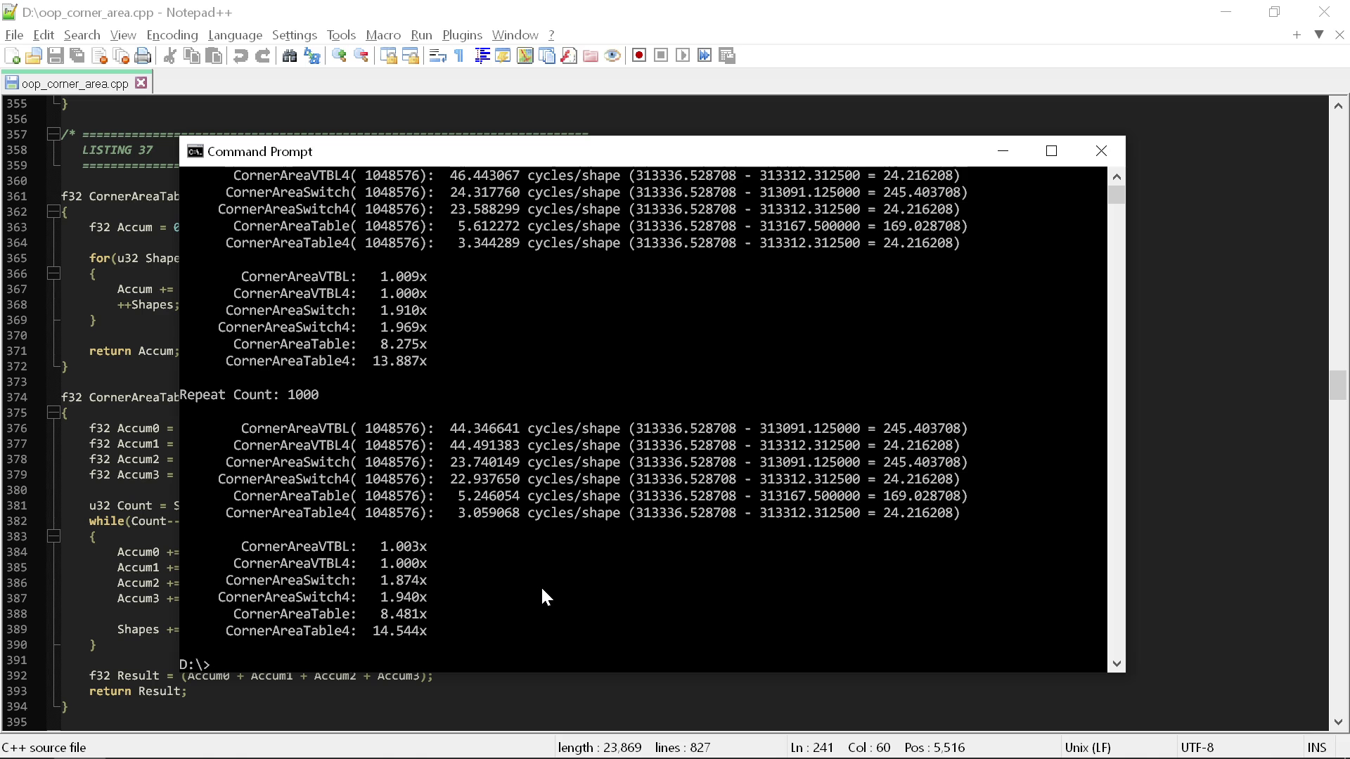 "Clean" Code, Horrible Performance - by Casey Muratori