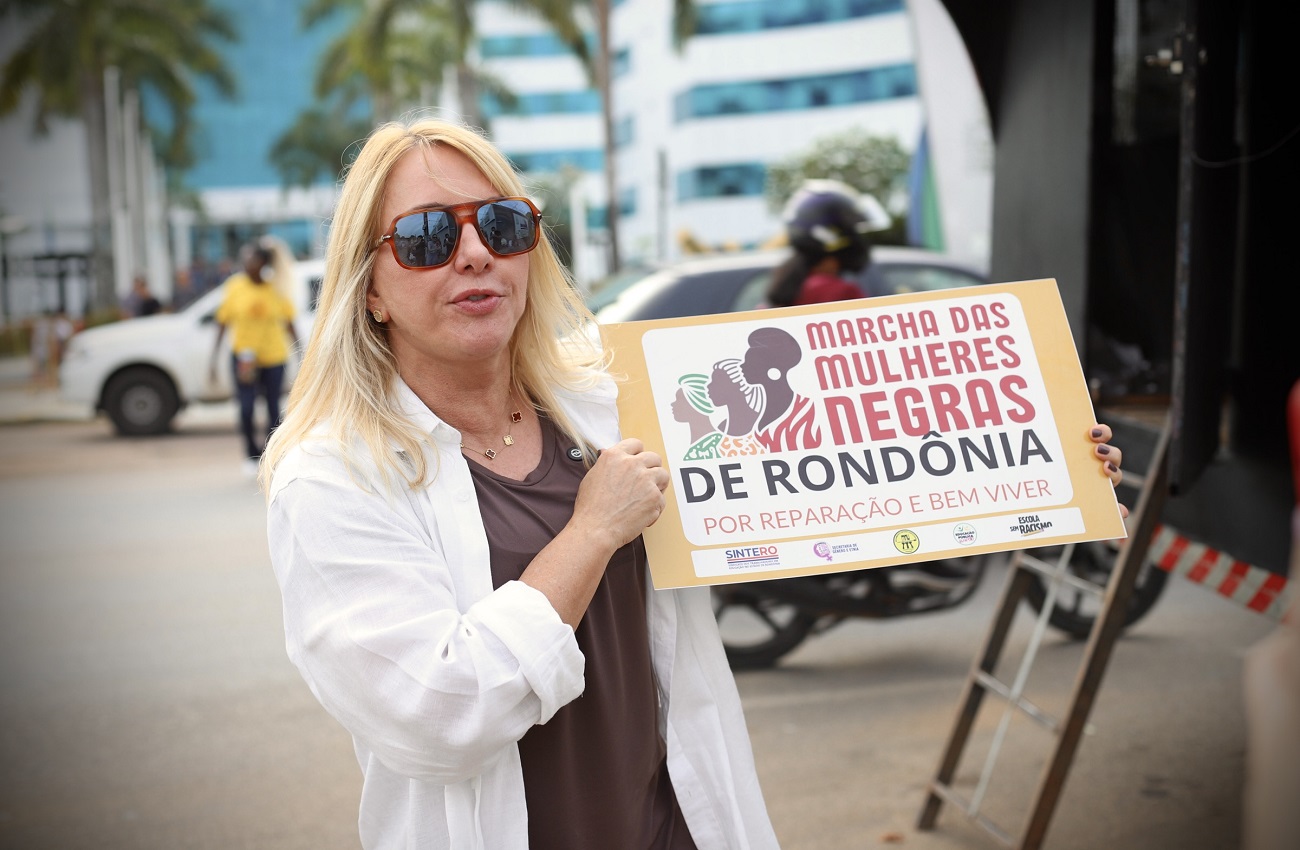 Ieda Chaves participa de eventos sobre reparação e bem-viver em Rondônia às mulheres negras