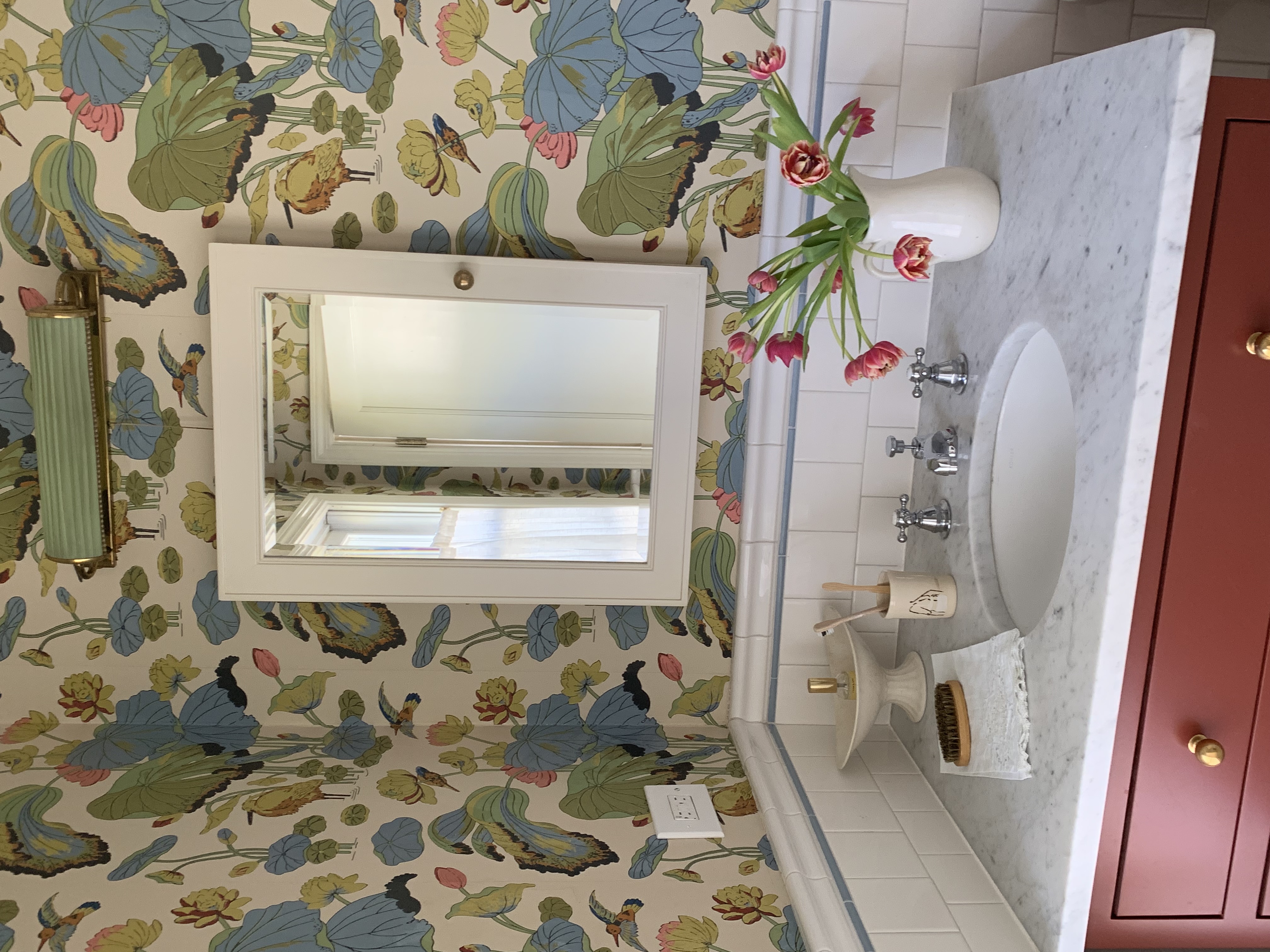 Outfits & Interiors: Bathroom Edition - by Molly Blutstein
