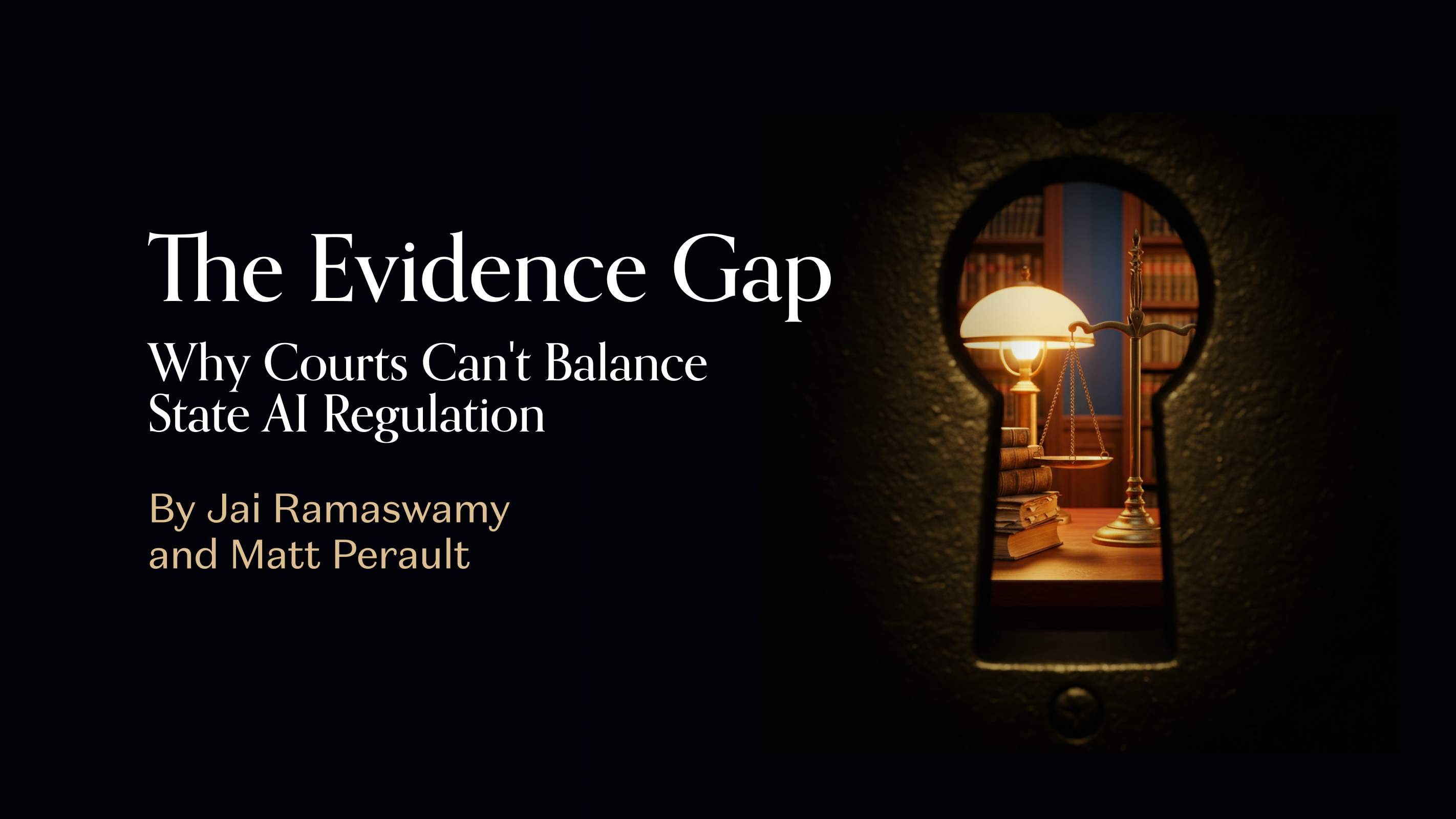 The Evidence Gap: Why Courts Can't Balance State AI Regulation