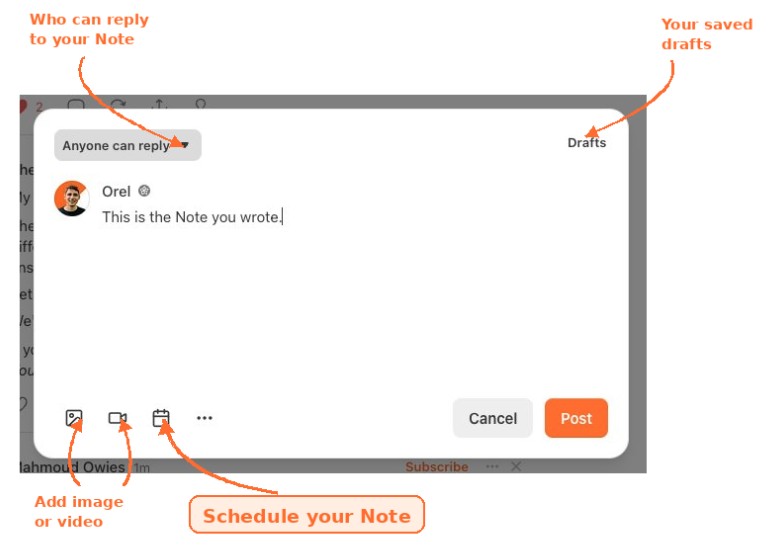 How to Schedule Notes on Substack (2026 Guide) - by Orel