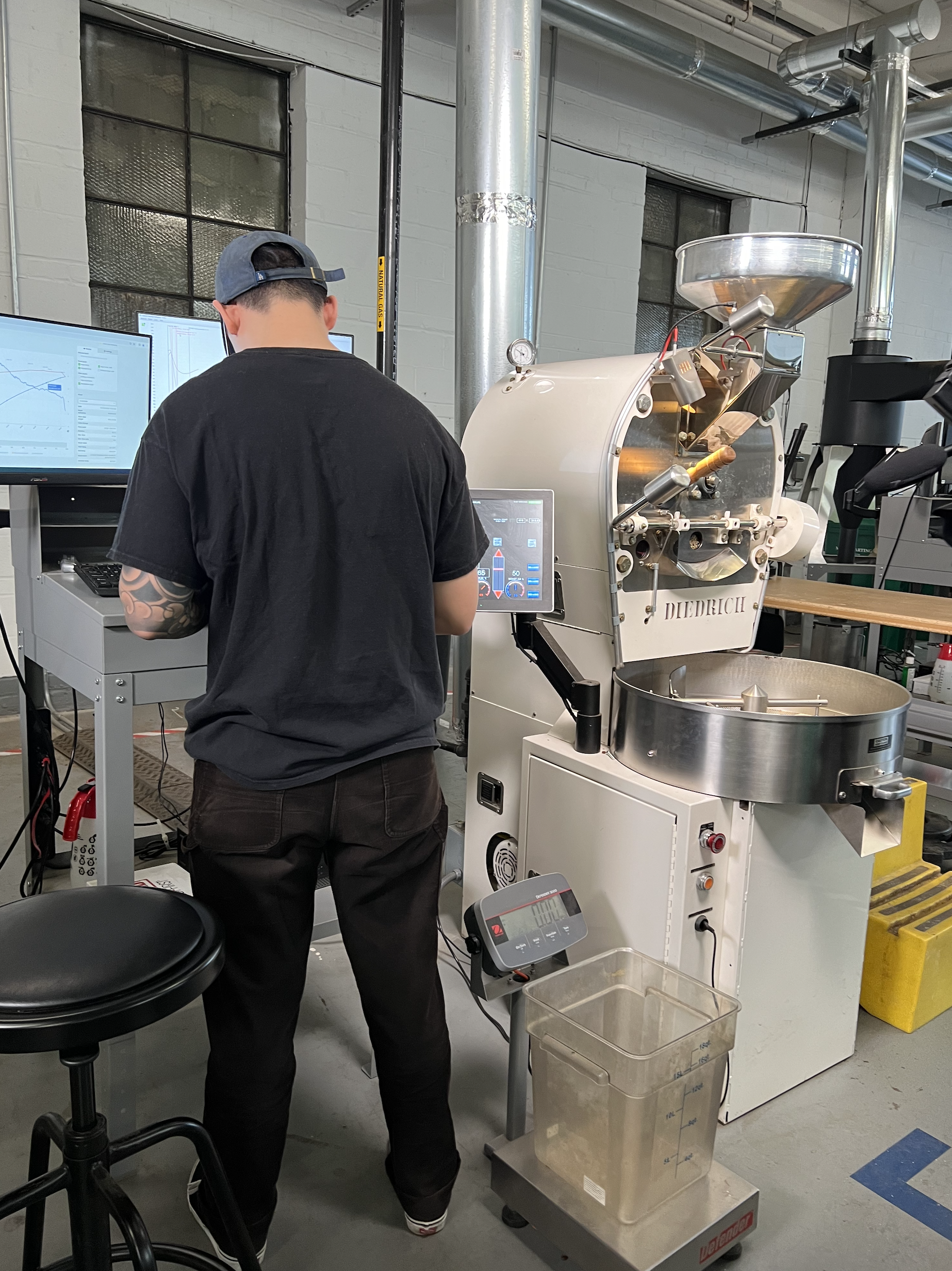 Diedrich IR-5 roaster