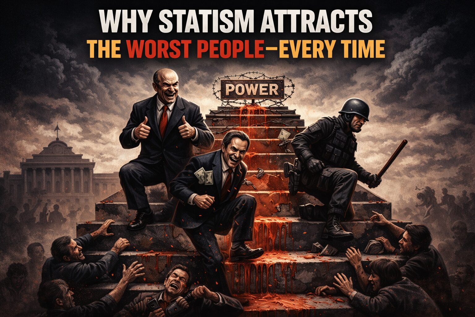 Why Statism Attracts the Worst People—Every Time