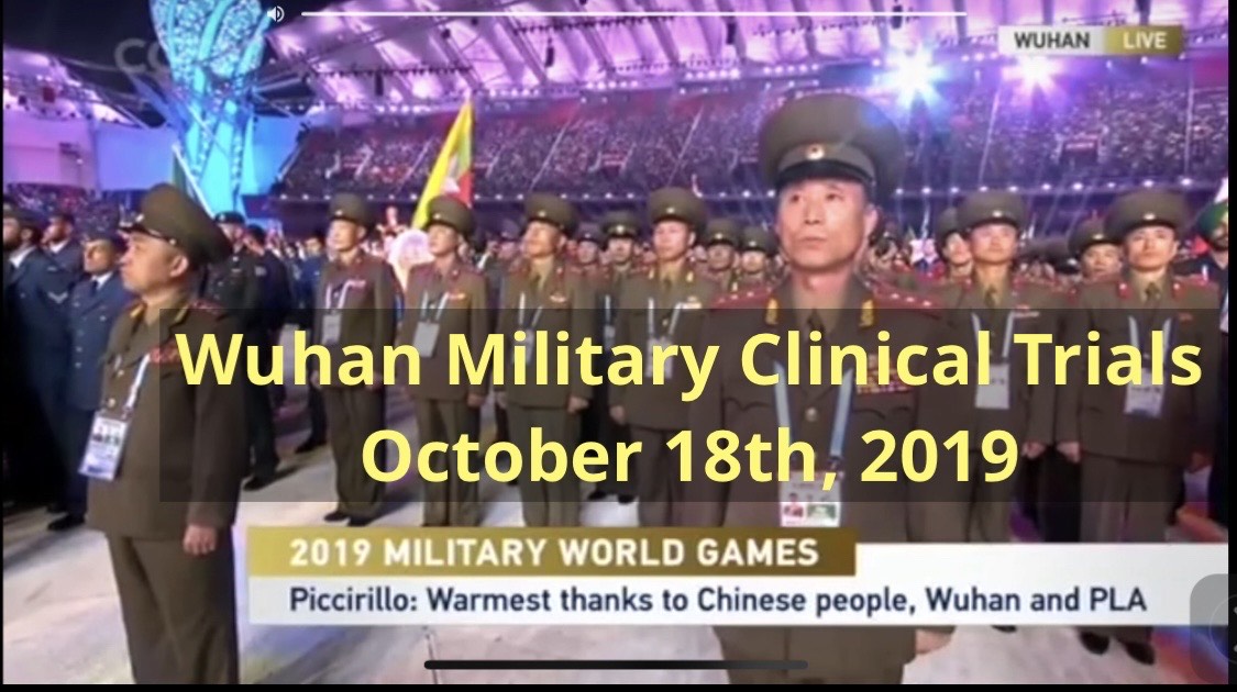 The Real CoronaVirus Live Exercise – Part Four – Wuhan 2019 Military Games Were Really Clinical Trials – Was It A CoronaThrax Demonstration?