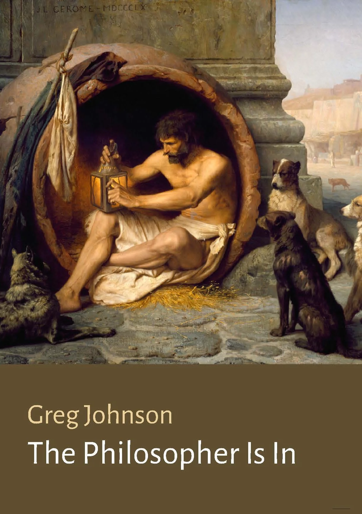 Portada original de The Philosopher Is In