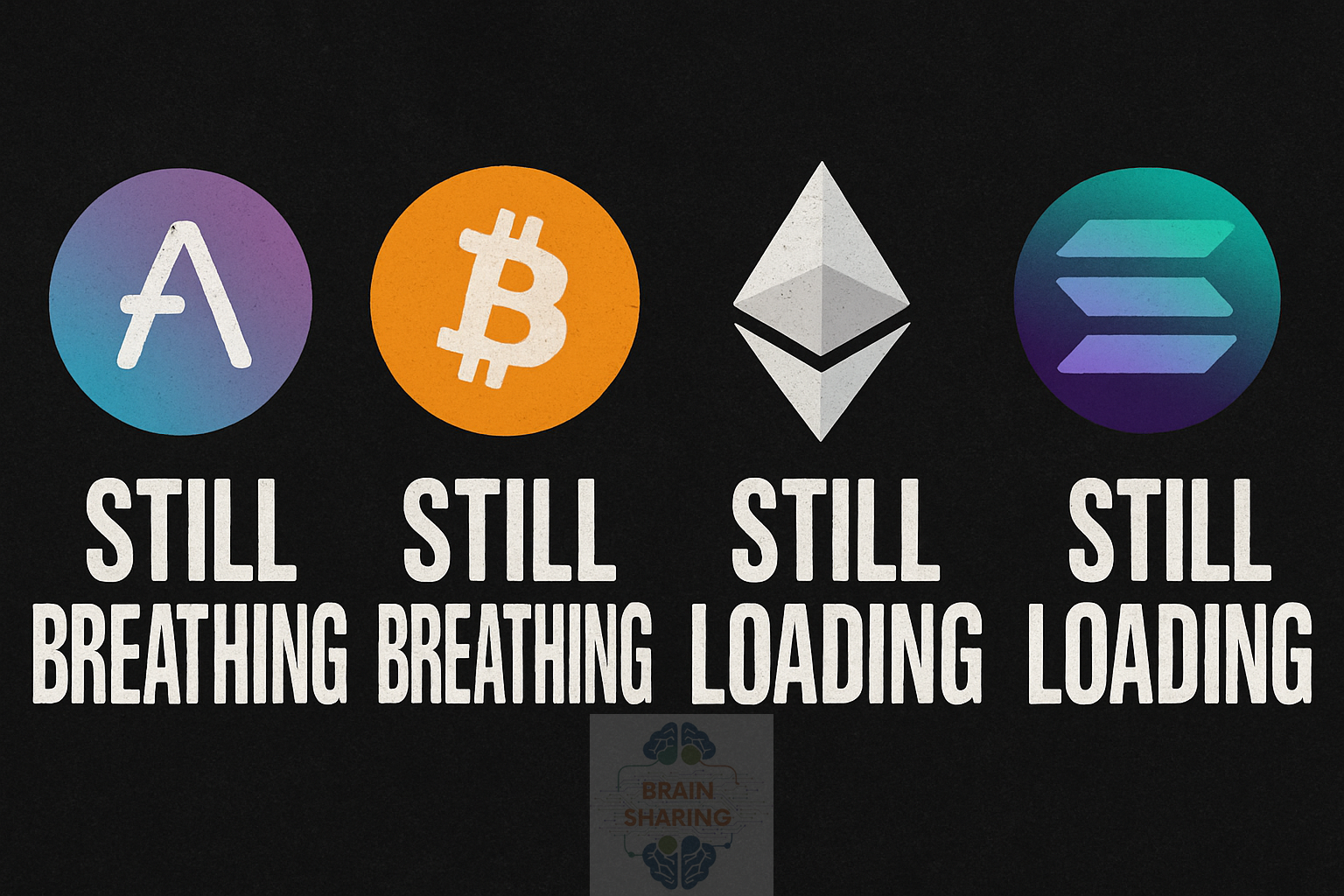 AAVE, BTC, ETH, and SOL .Still Breathing, Still Loading