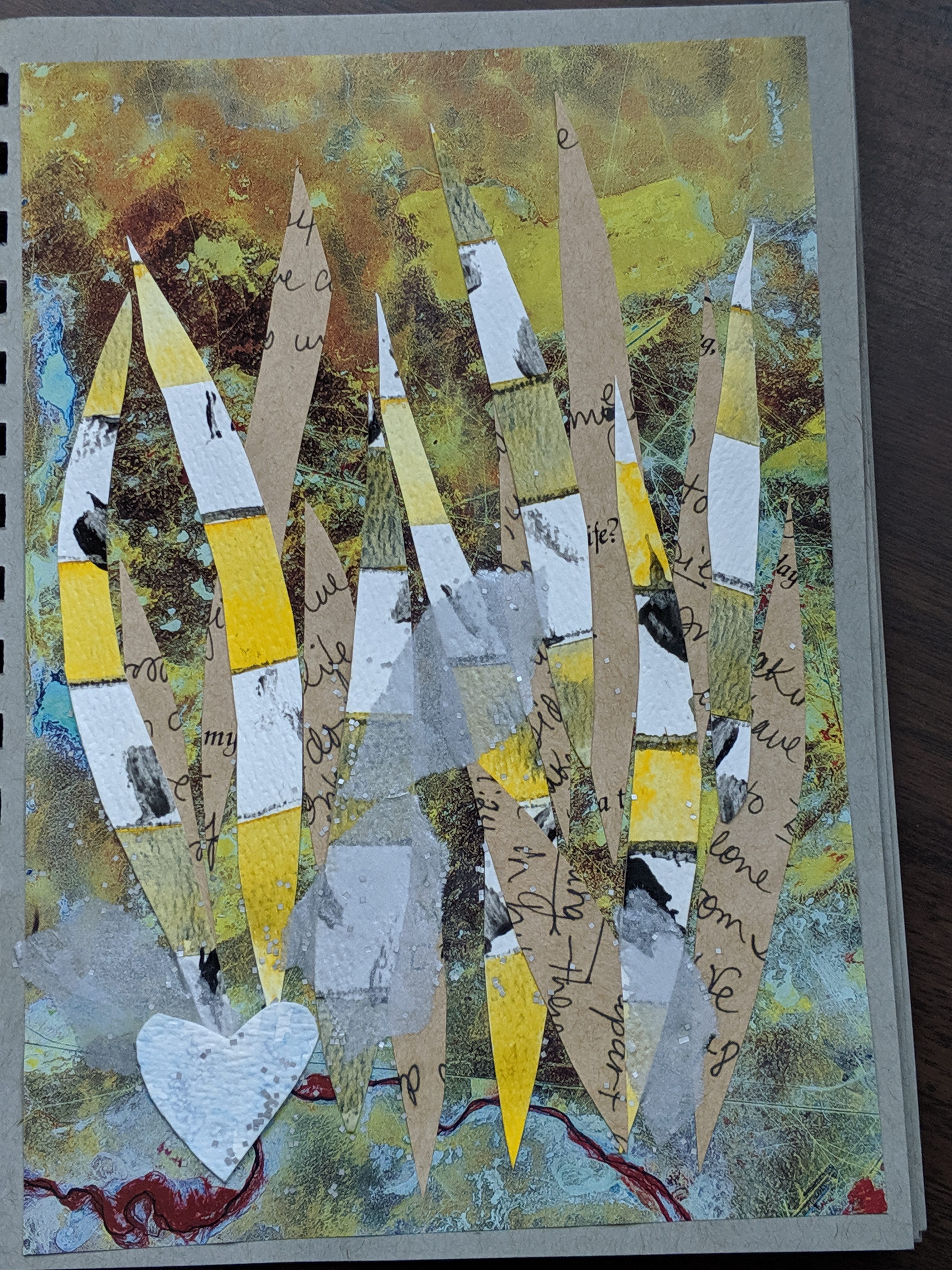 "Heart in Weeds" Jody Collins