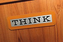 IBM Think sign
