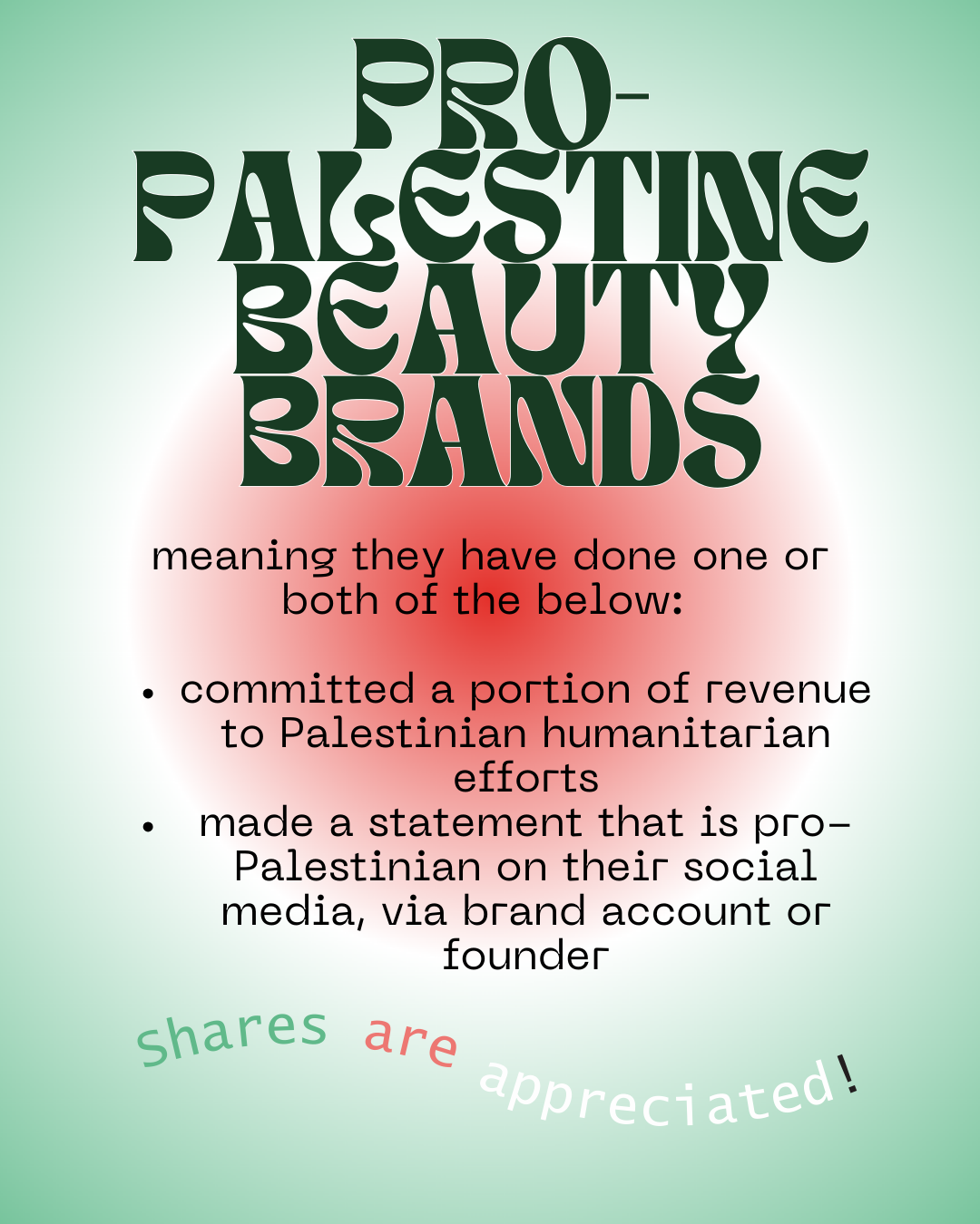 A Fact-Checked List of Pro-Palestinian Beauty Brands