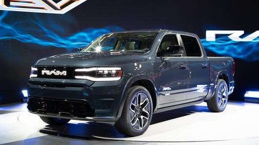 2025 Ram 1500 REV Tungsten at NY Auto Show