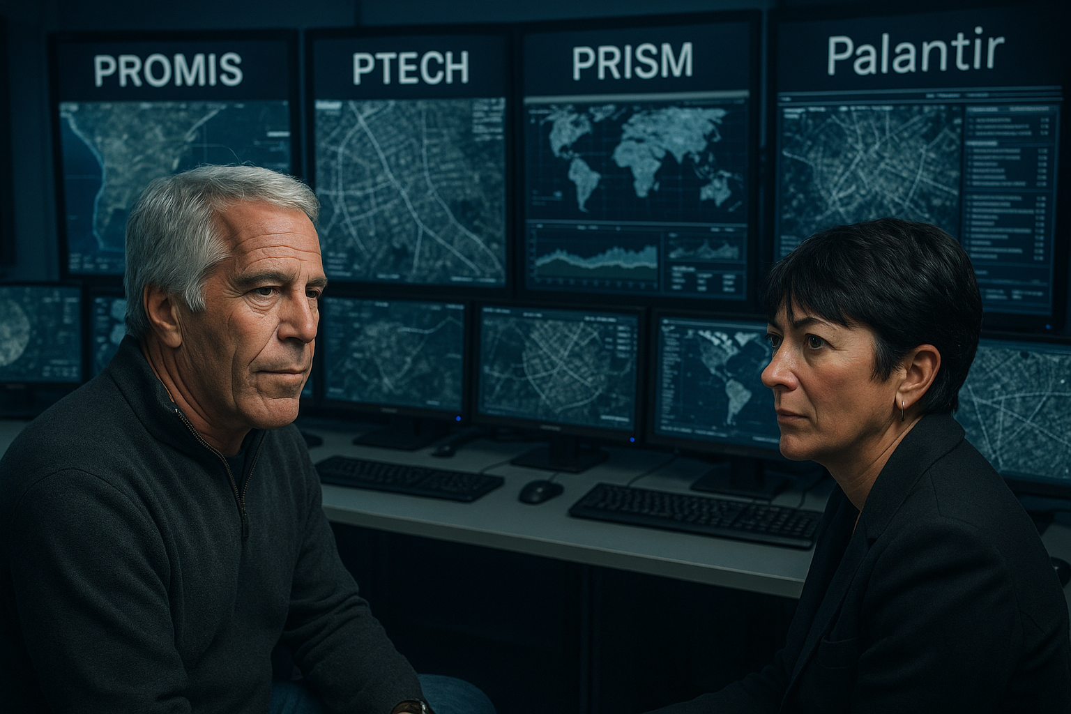 Epstein And Maxwell - A Mossad Journey