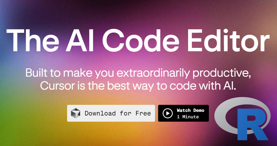 How to use R with Cursor, the AI-powered code editor