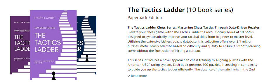 🧩 THE TACTICS LADDER IS OUT! 🧩 - by Martin B. Justesen