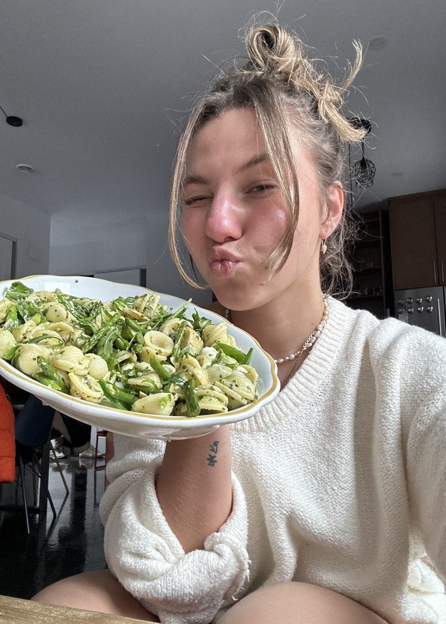 pasta salad is in the air - by katie - the sunday stack