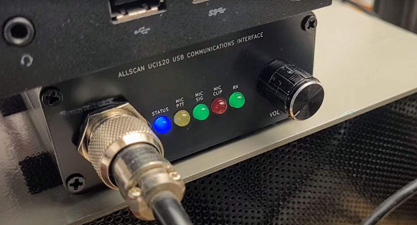 UCI120 receiving transmission