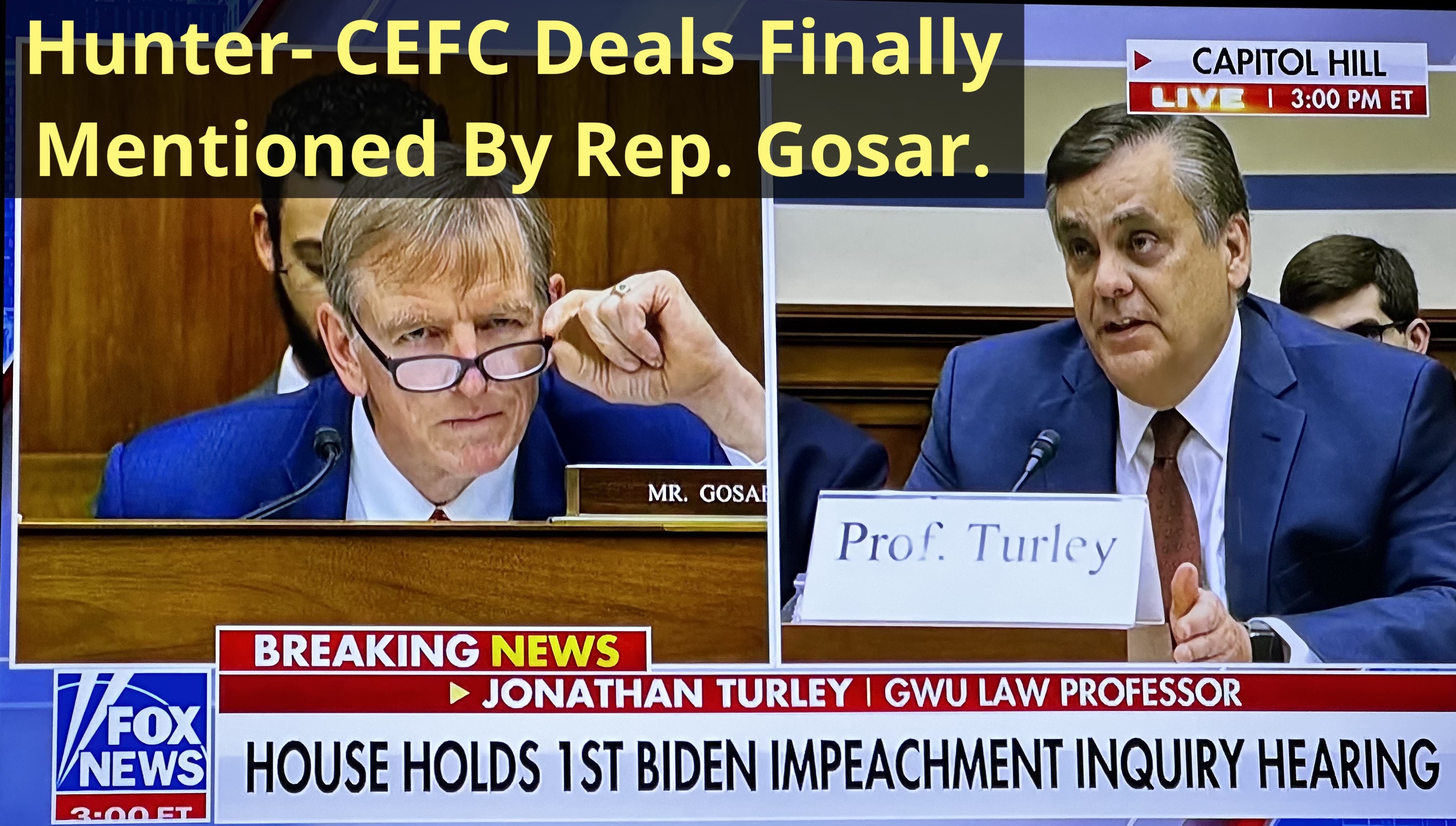 Republican Impeachment Inquiry Team Butchers Lead Pipe Cinch Case