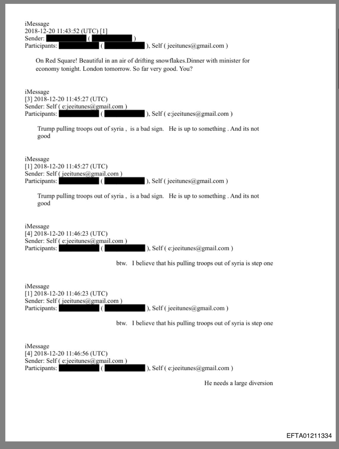 Image for When “Rush to the Country’s Defense” Appears in an Epstein iMessage