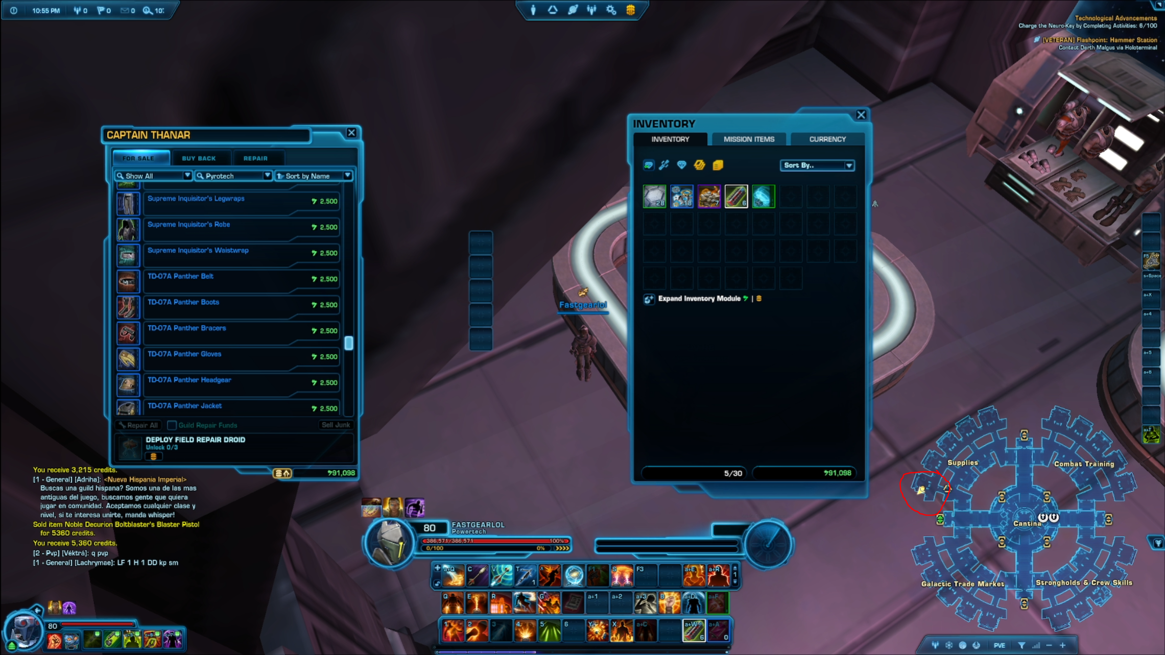 SWTOR 7.5 Gearing Guide How to Unlock 340 Mods in