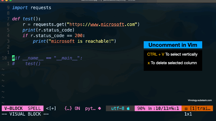 Best ways to comment in Vim - by Rashid Amiri - Vimology