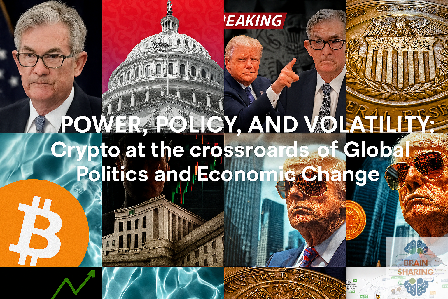 Power, Policy, and Volatility: Crypto at the Crossroads of Global Politics and Economic Change -- A news Digest.
