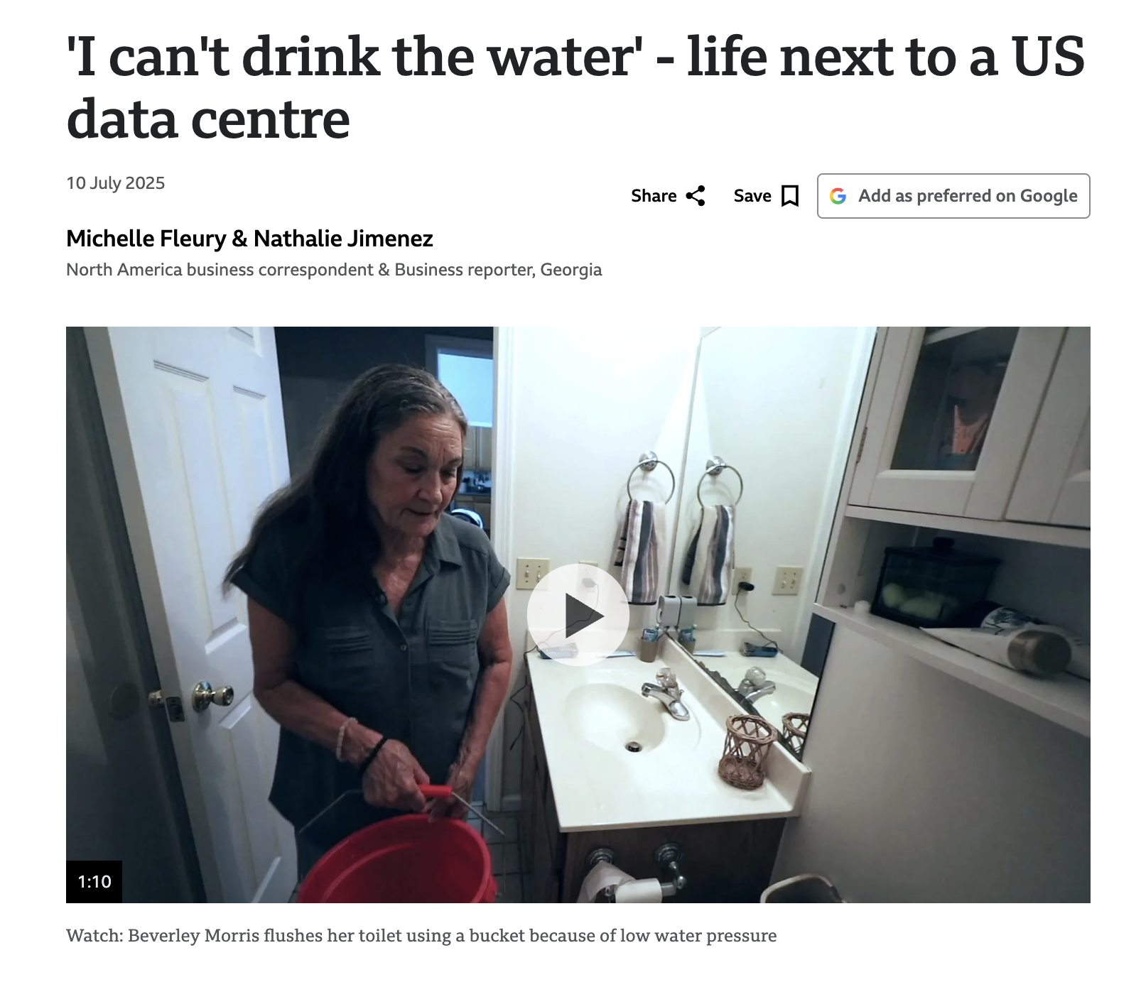 The AI water issue is fake - Andy Masley