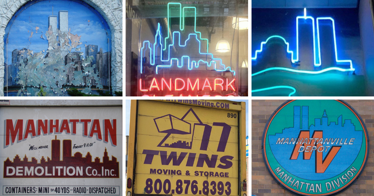 The Twin Towers: Their haunting legacy in New York City signs