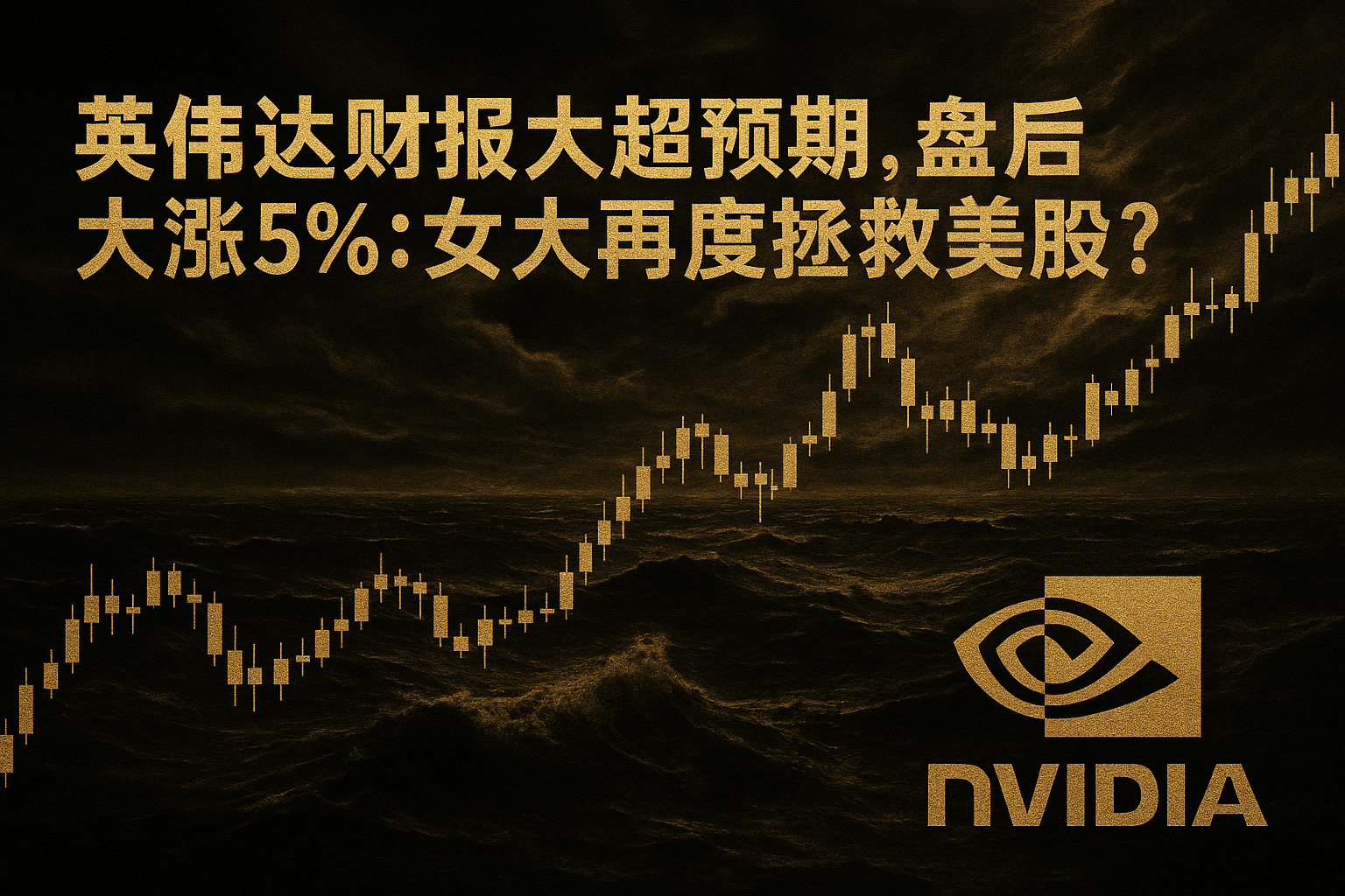 英伟达财报大超预期，盘后大涨5%：女大再度拯救美股？ - by XBroadcast - StocX FM
