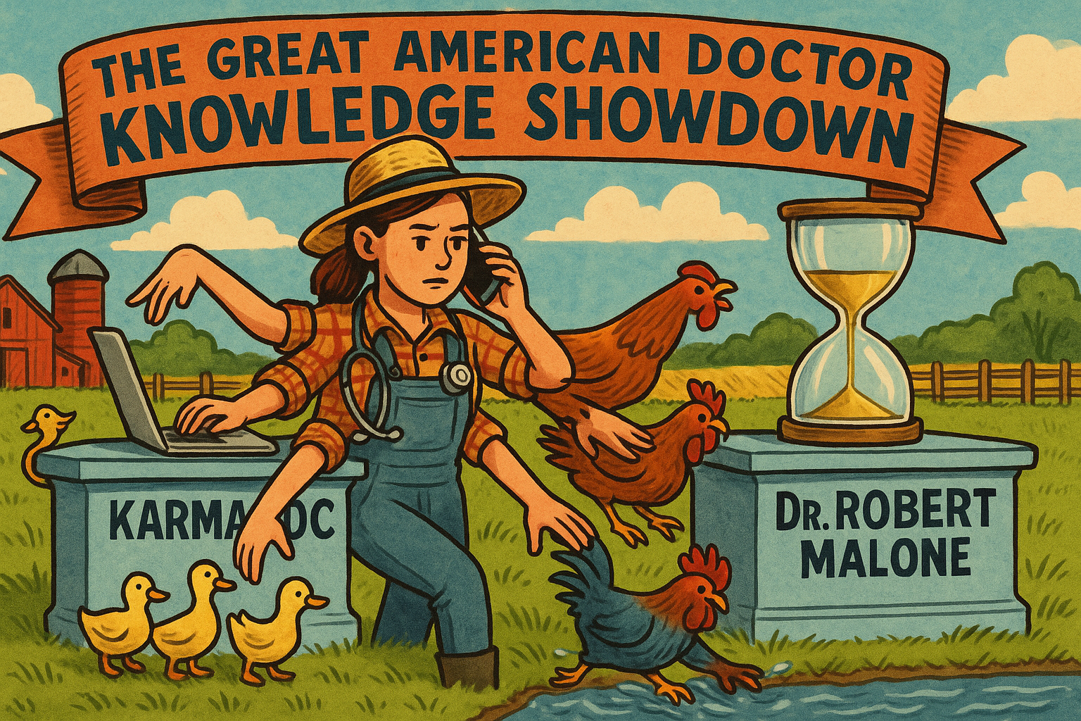 Waiting For Malone - Doctor Knowledge Showdown On The Farm