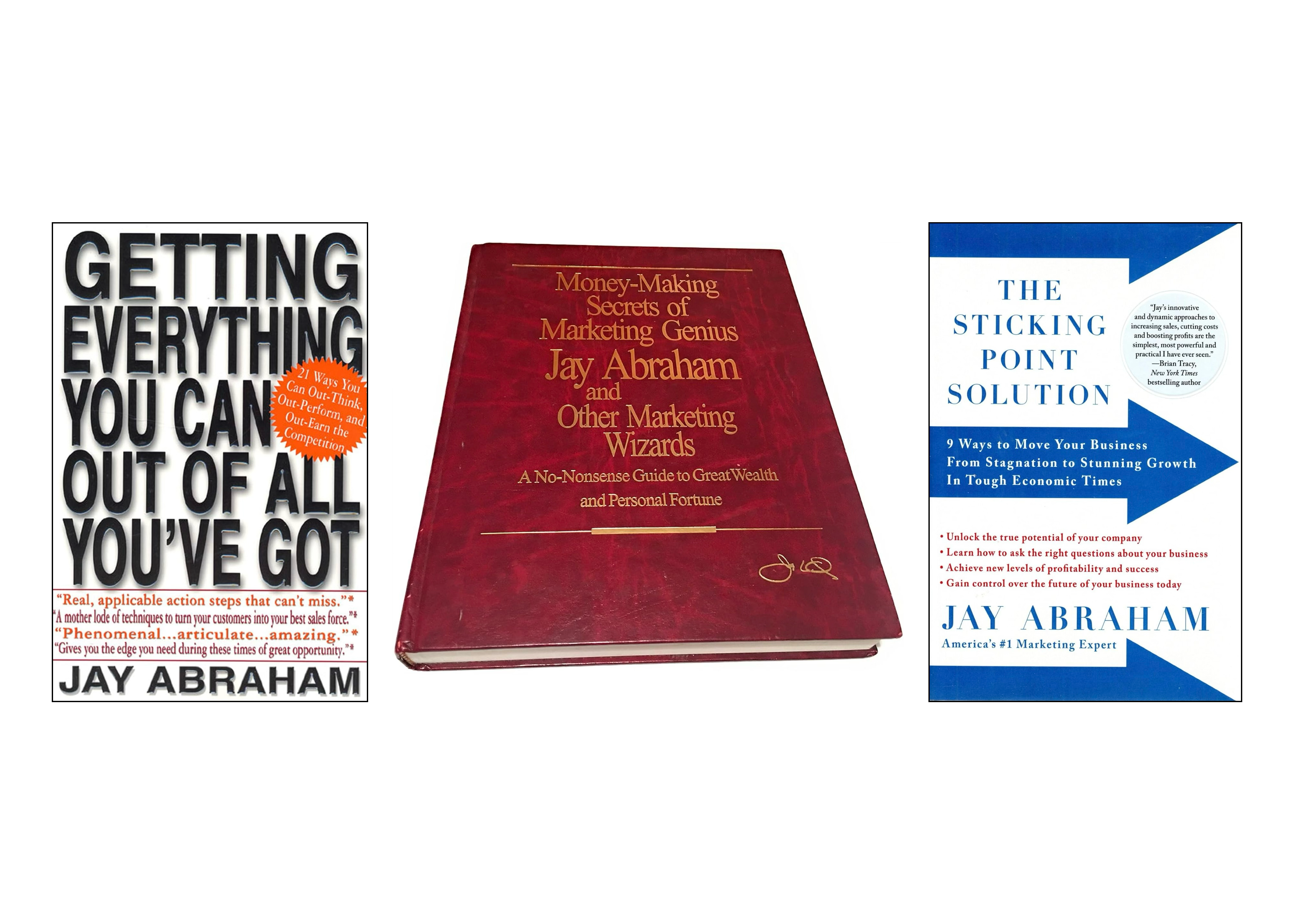 Get 3 Jay Abraham Books For Free As A Paid Subscriber / Mastermind