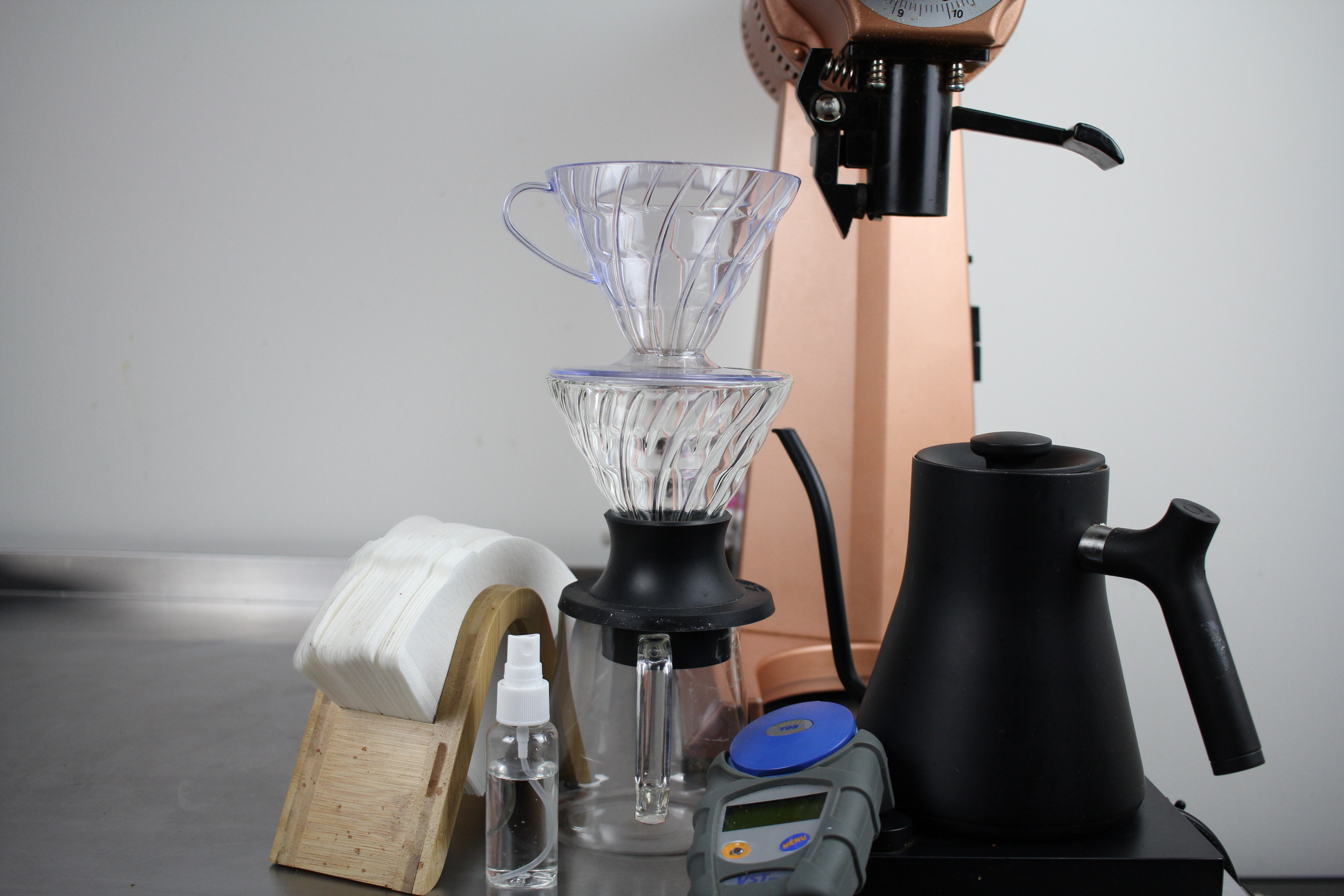 Brewing equipment setup