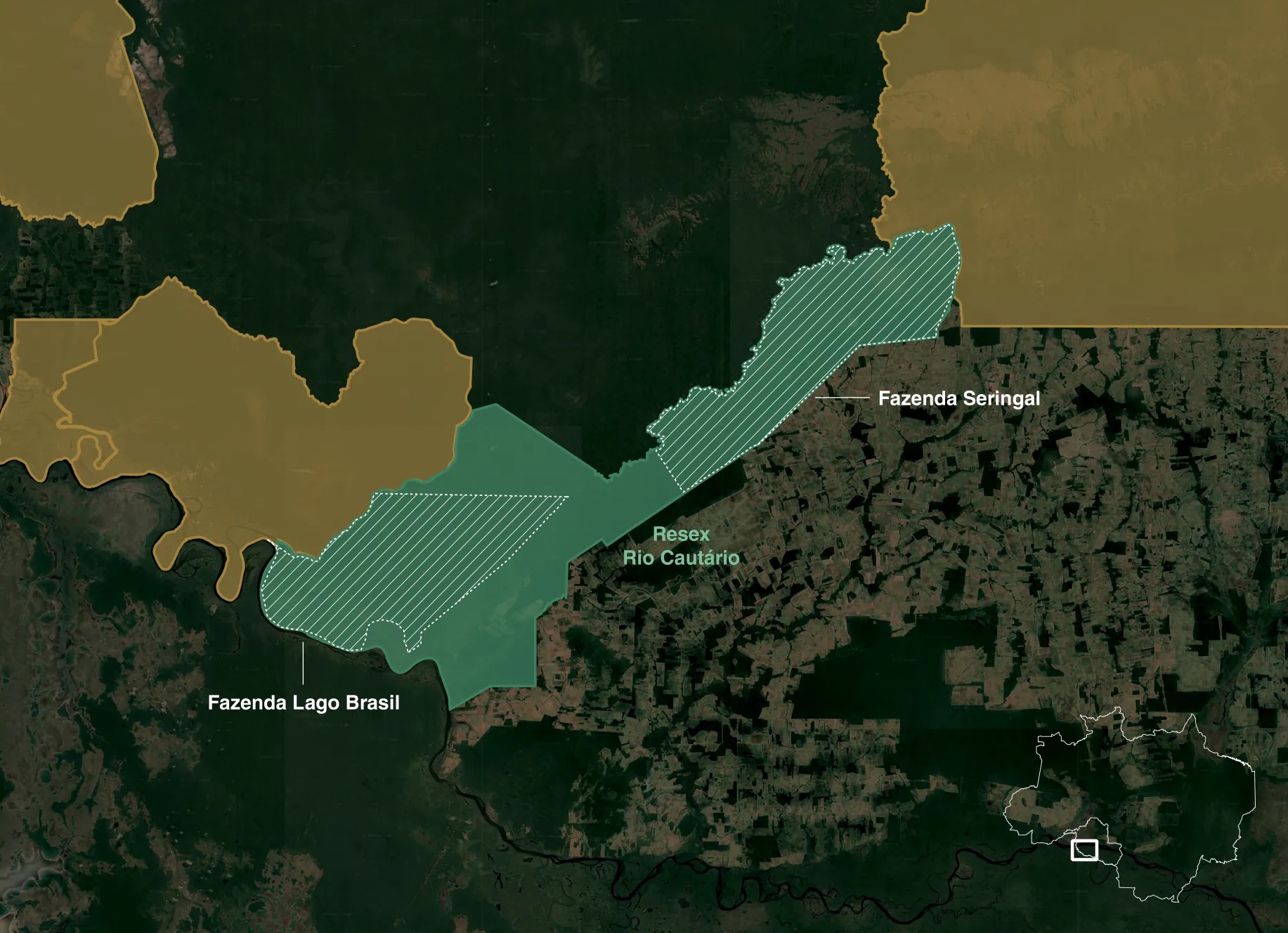 Secretário-adunto de meio ambiente de Rondônia é ligado a esquema em reserva extrativista