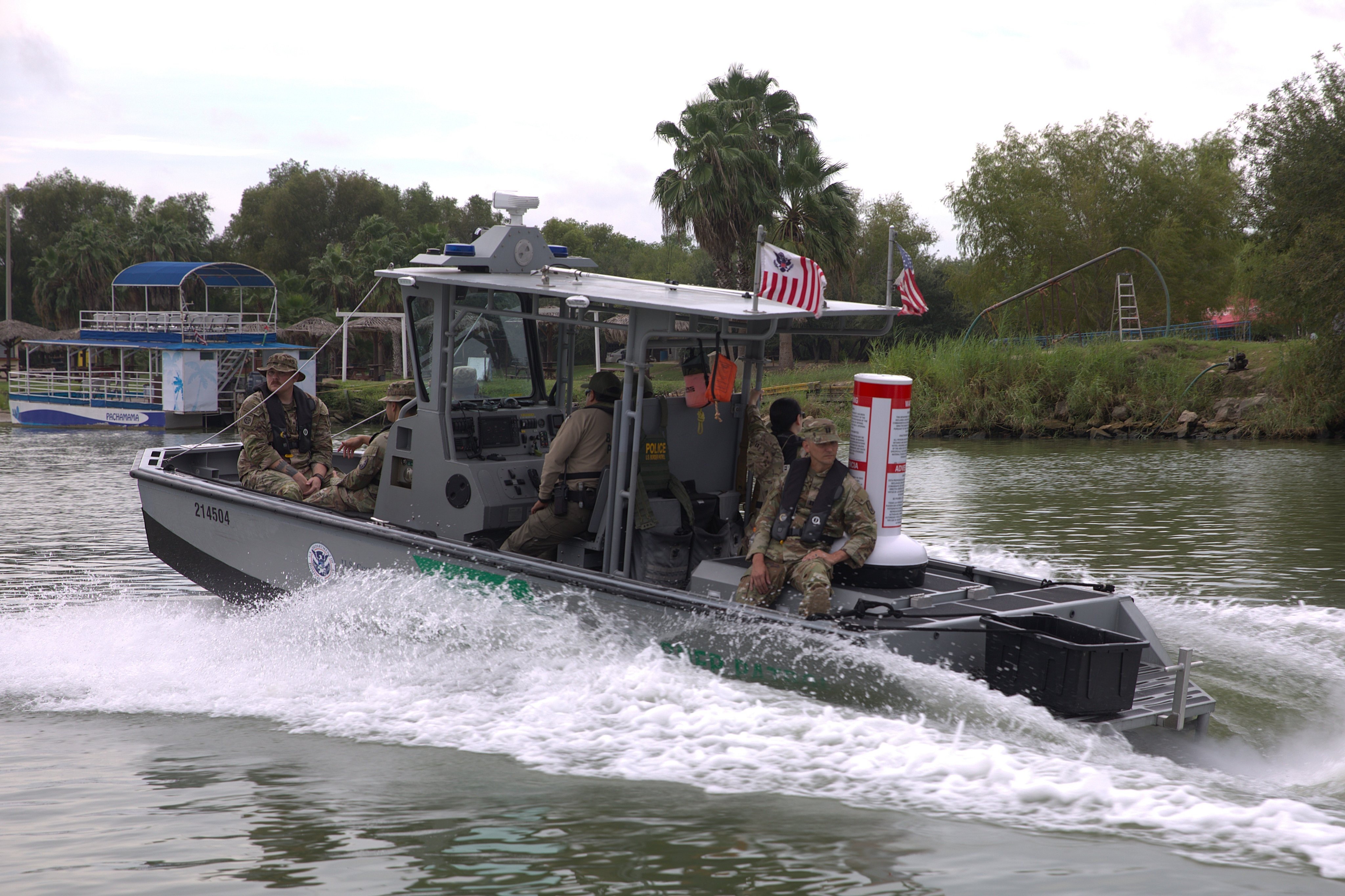 Uscg Rio Grande Operation River Wall: Coast Guard Mission to Secure the Rio Grande