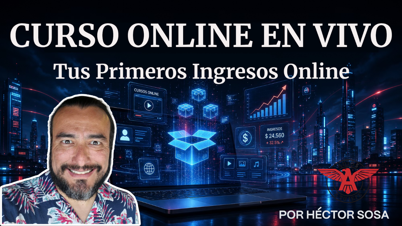 🔥 Curso Gratis en Vivo - Mis Primeros Ingresos Online
