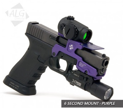 ALG Defense 6-Second Optic Mount for Glock Pistols
