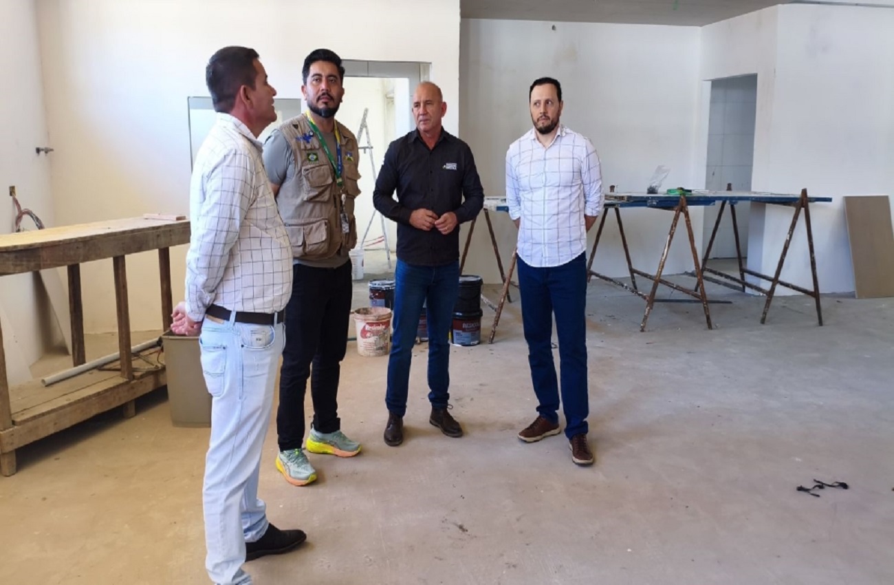 Obra de ampliação da UTI em Vilhena avança com recursos de Ezequiel Neiva