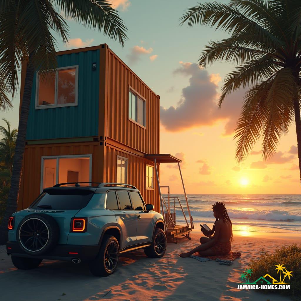 North Coast Beachfront Double-Story Container Home