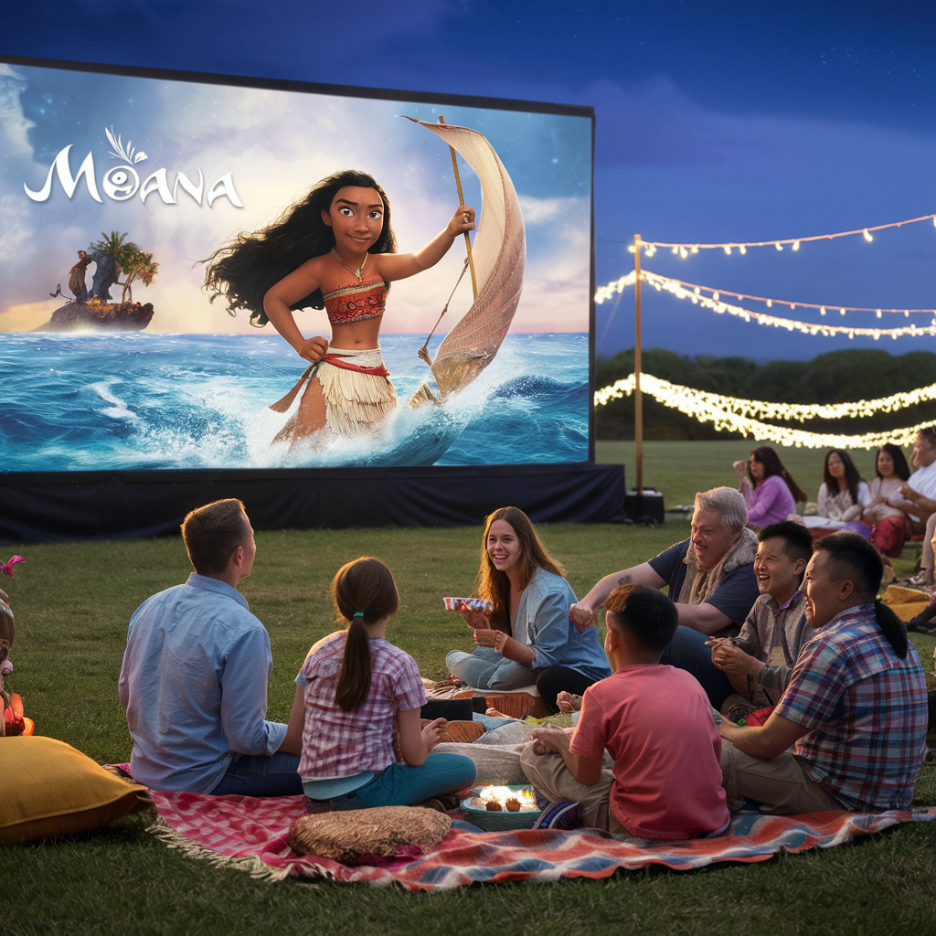 Image for article: 🎬 Family Movie Night Under the Stars: 