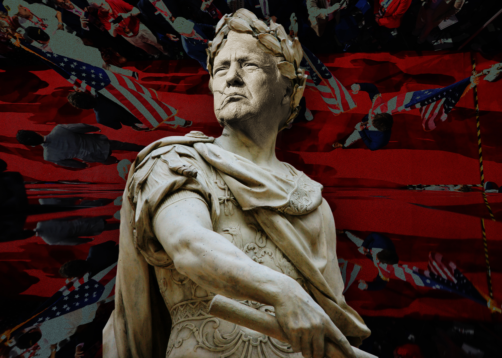 Post Ceasar Trump Emerges from Convention a Republican Caesar