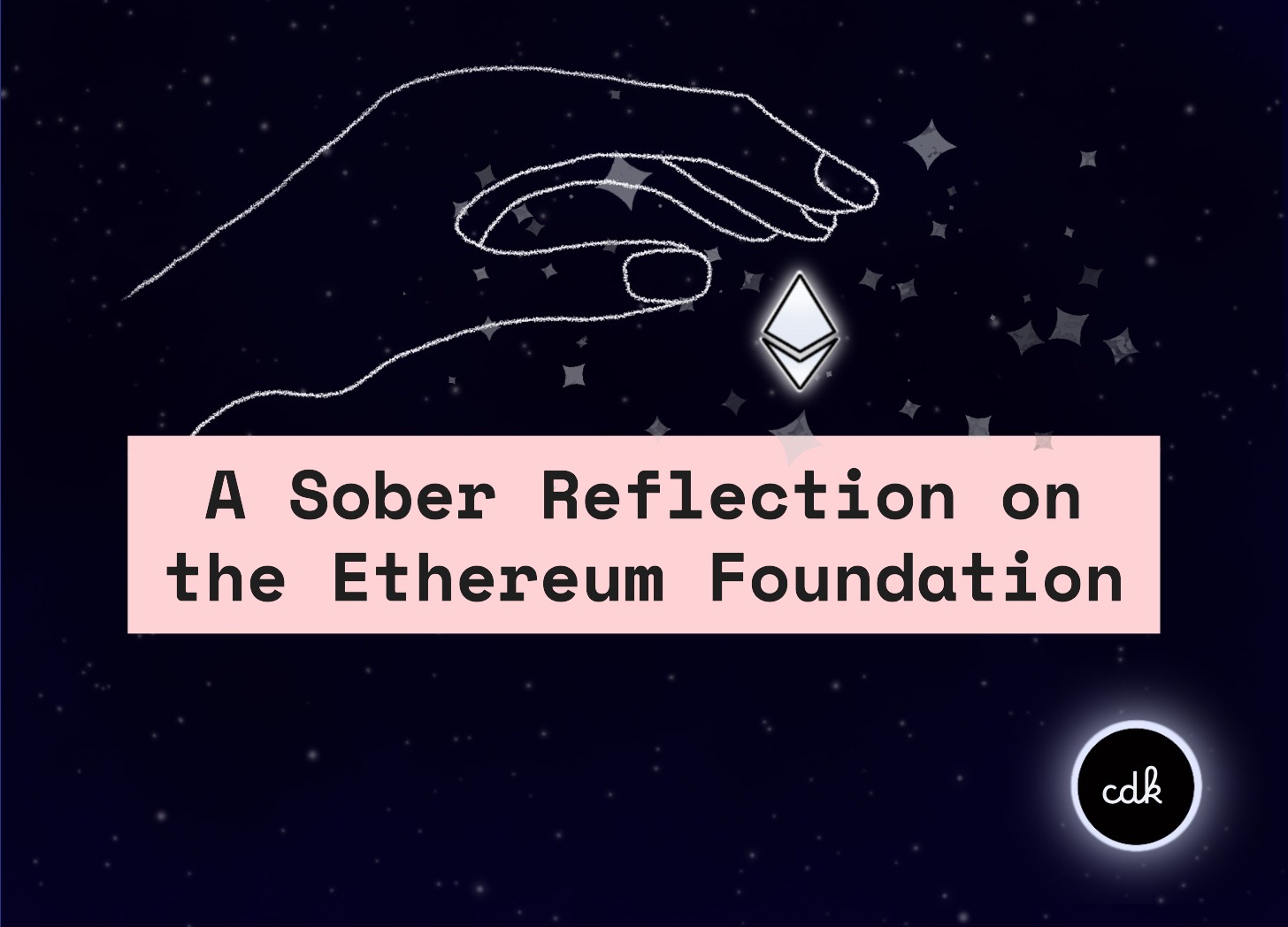 A Sober Reflection on the Ethereum Foundation