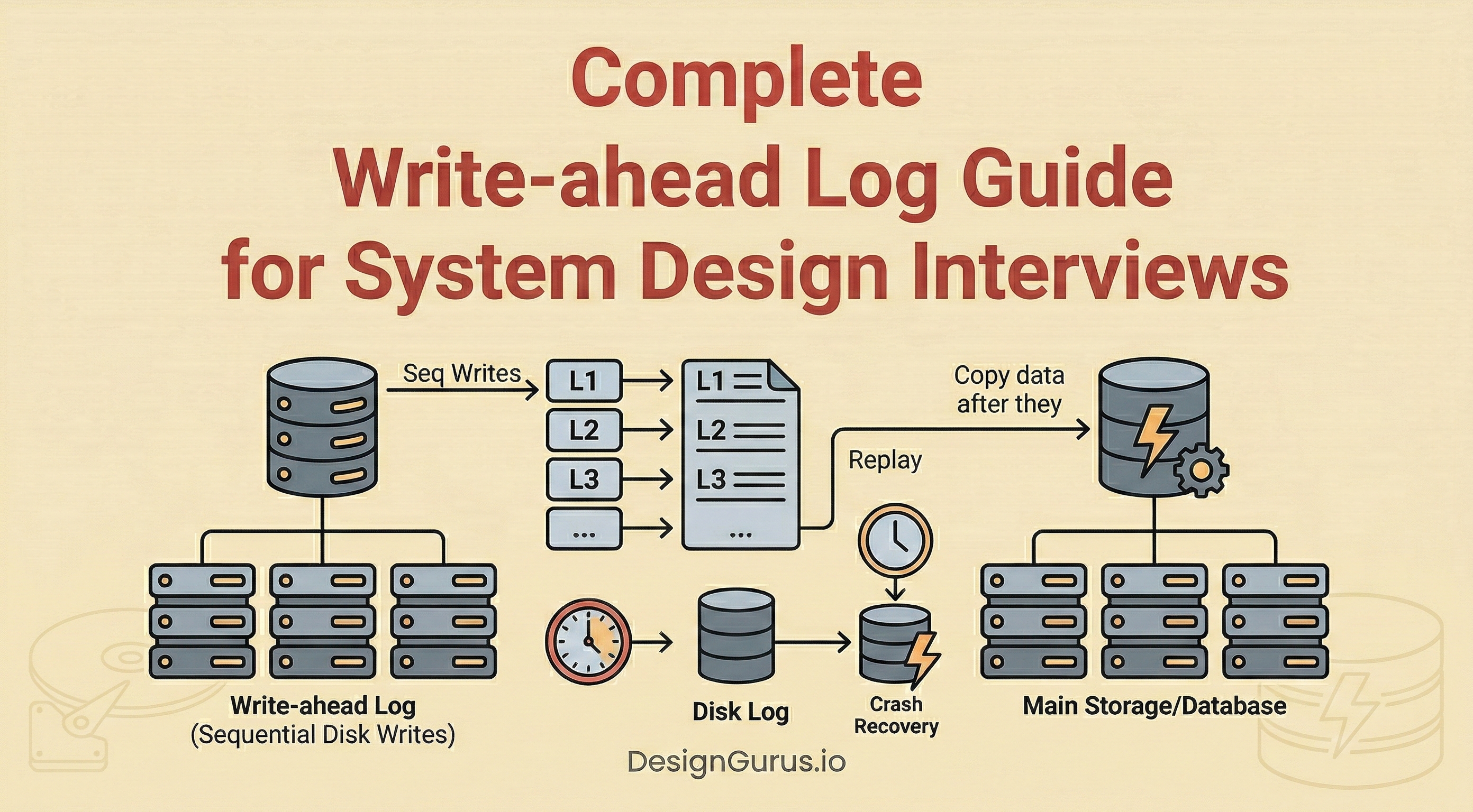 Write-Ahead Logs: The System Design Concept Behind Every Reliable Database
