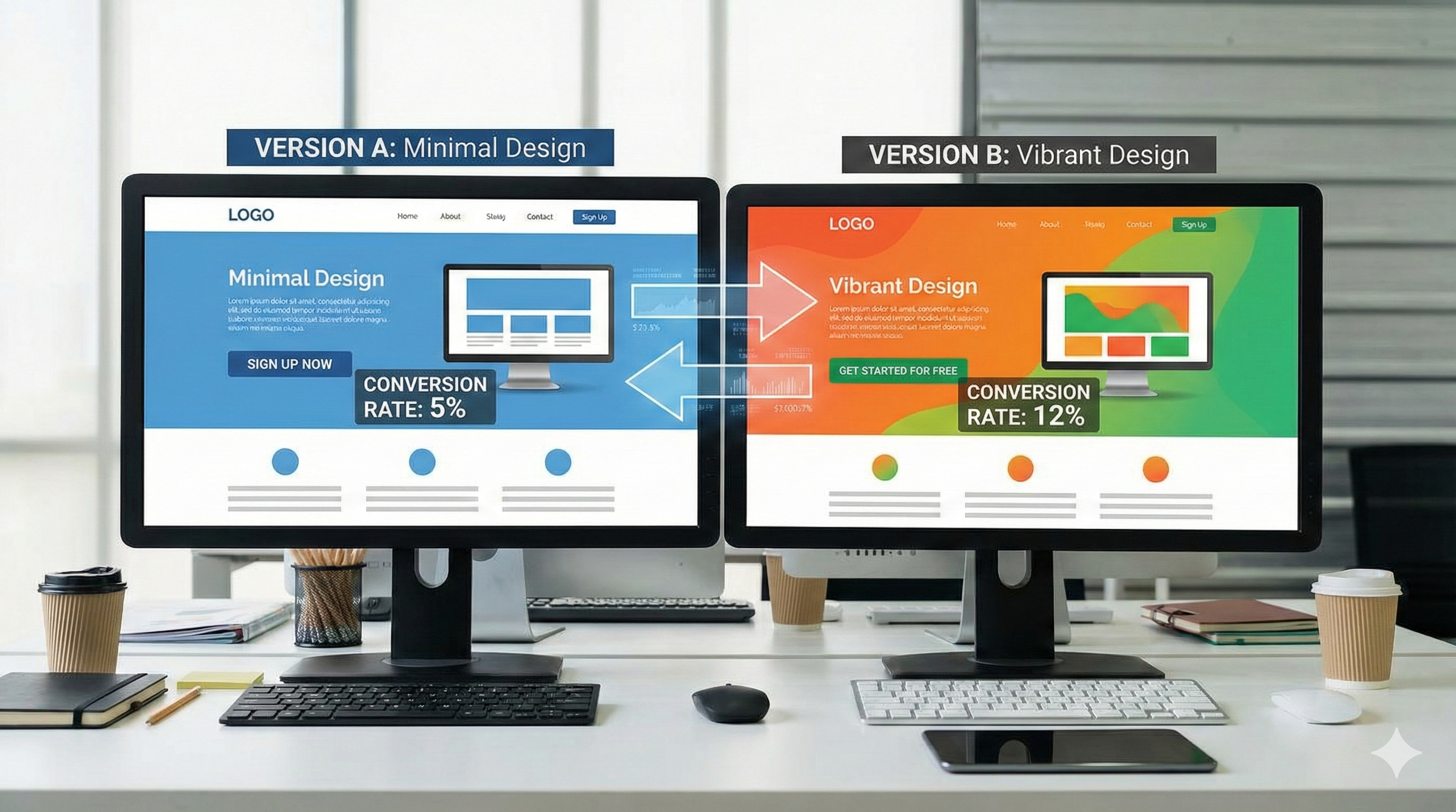 Imagem de capa do artigo Significante não significa importante: como interpretar testes A/B em UX