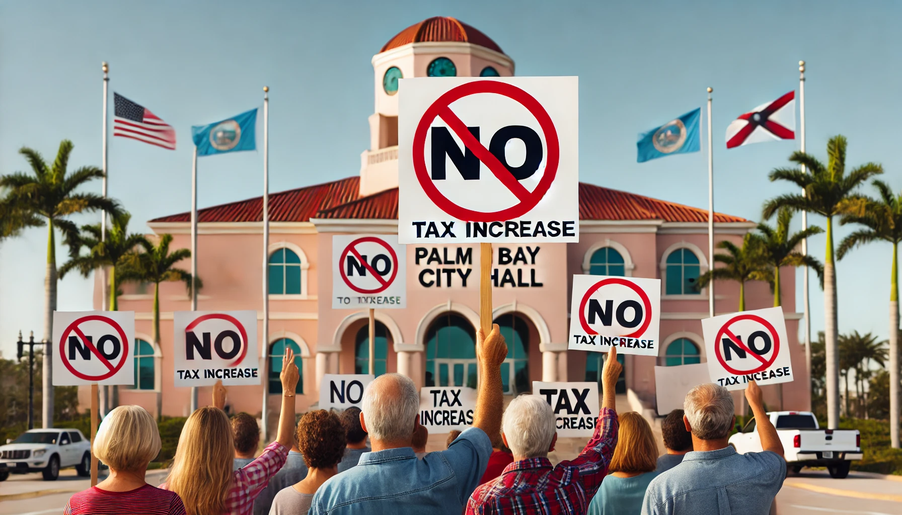Image for article: Palm Bay City Council Meeting: Community Voices Defy Proposed Tax Hike 🏙️